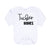 Cuddle Sleep Dream First + Middle Name Onesie | Black