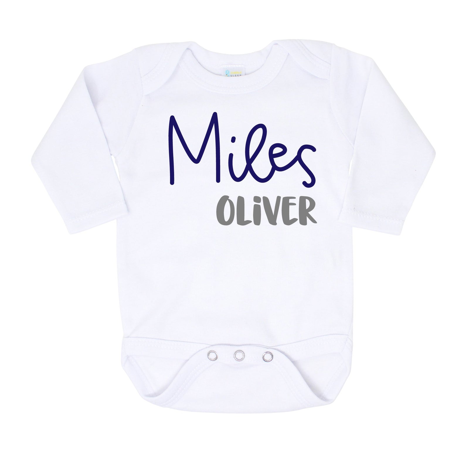 Cuddle Sleep Dream Personalize It! First + Middle Name Bodysuit