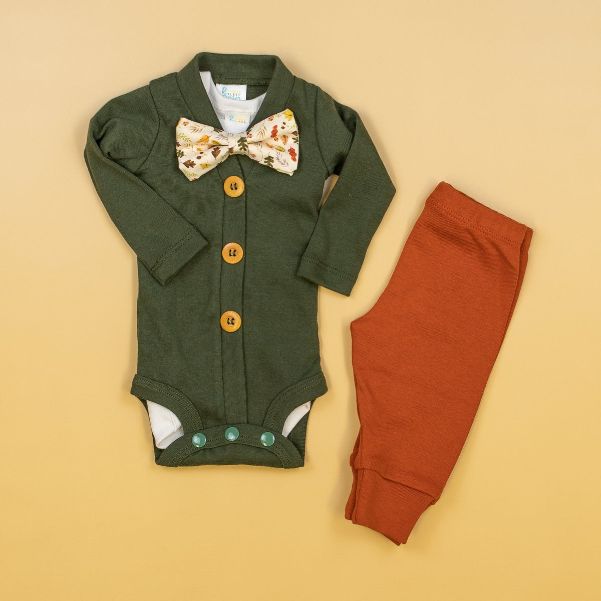 Cuddle Sleep Dream Cardisuit Forest Green Cardisuit