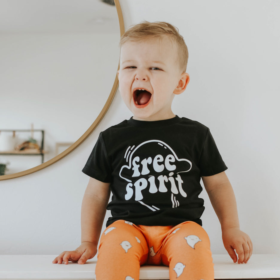 Cuddle Sleep Dream Free Spirit | Black Tshirt