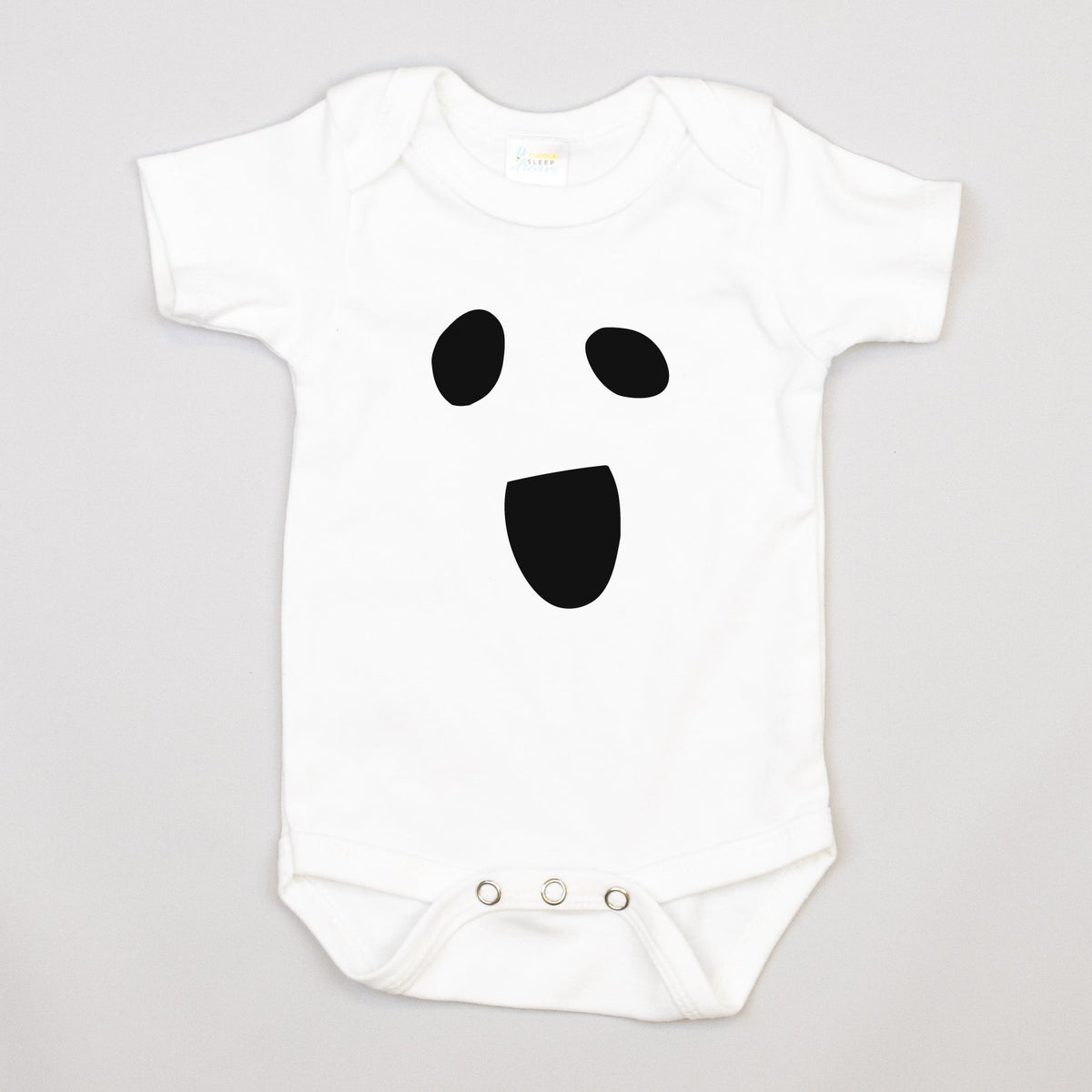 Cuddle Sleep Dream Newborn Short Sleeve Ghost Baby Outfit Bundle