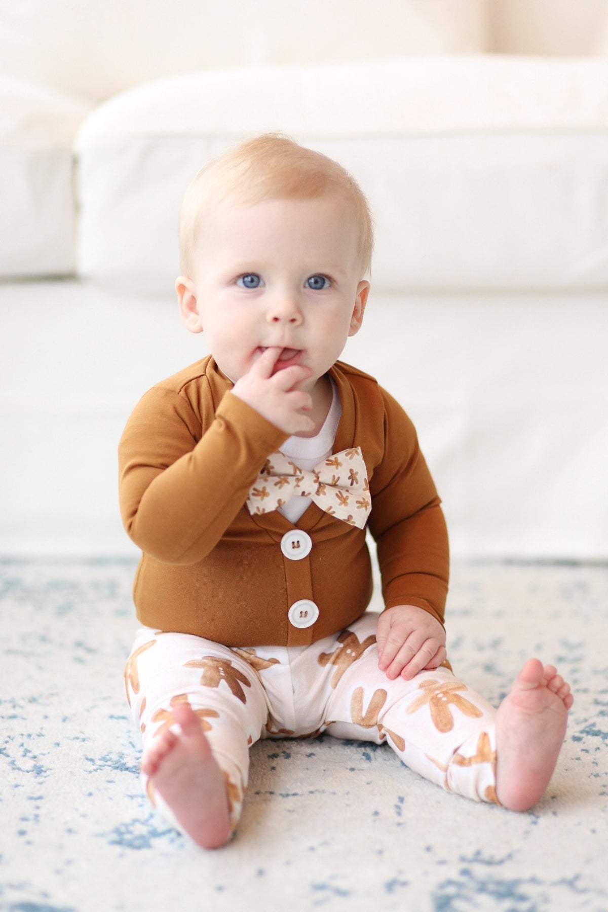 Cuddle Sleep Dream Cardigan Gingerbread Cardisuit