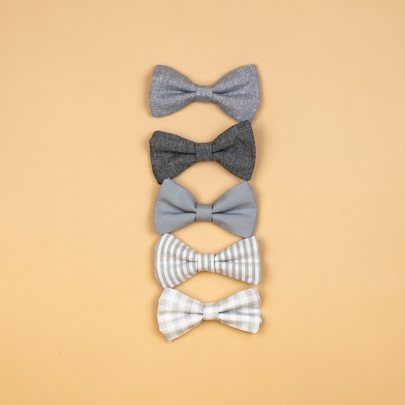 Cuddle Sleep Dream Ties Gray Snap-On Tie