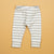 Cuddle Sleep Dream Slim Joggers Gray/White Striped French Terry Slim Joggers