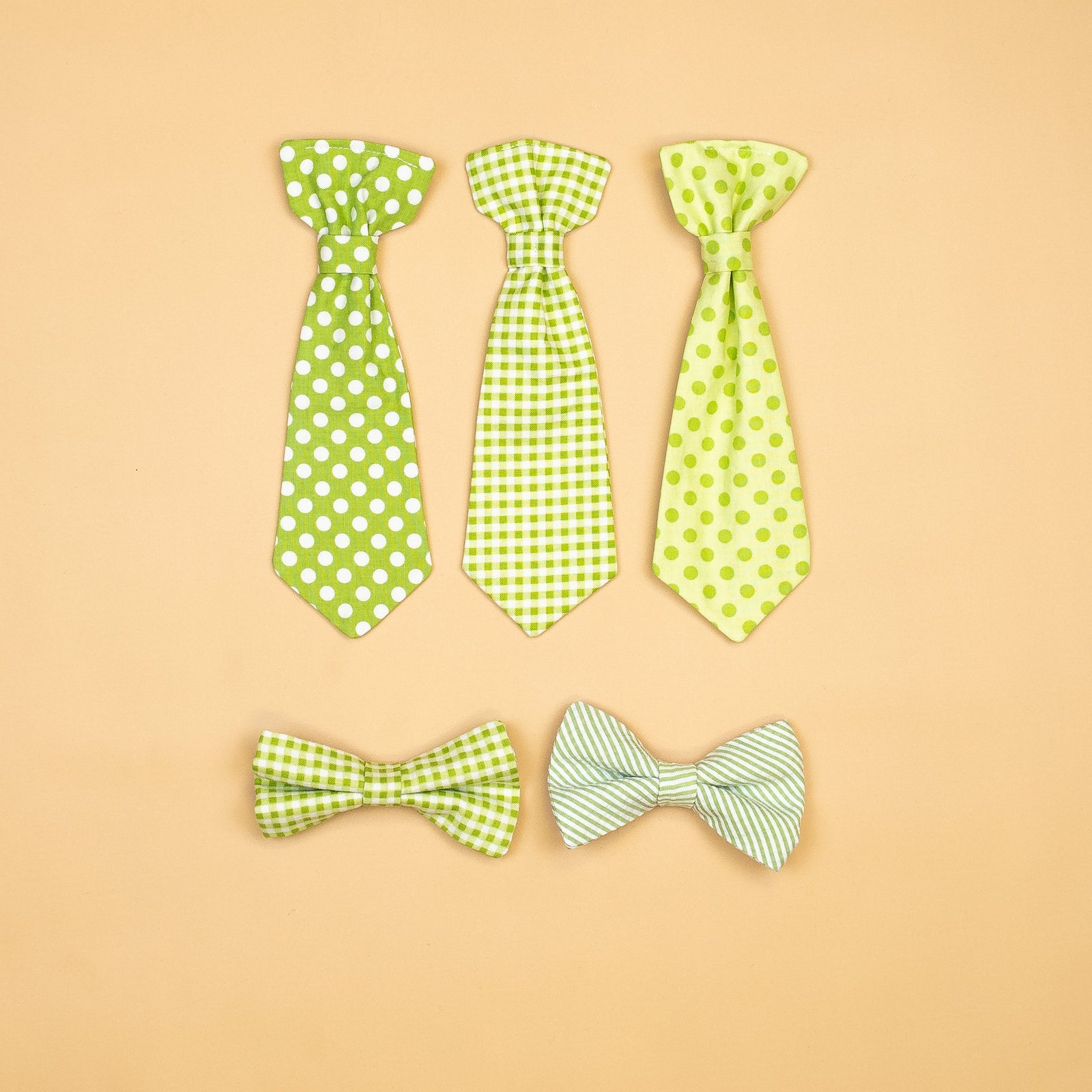 Cuddle Sleep Dream Ties Green Snap-On Tie