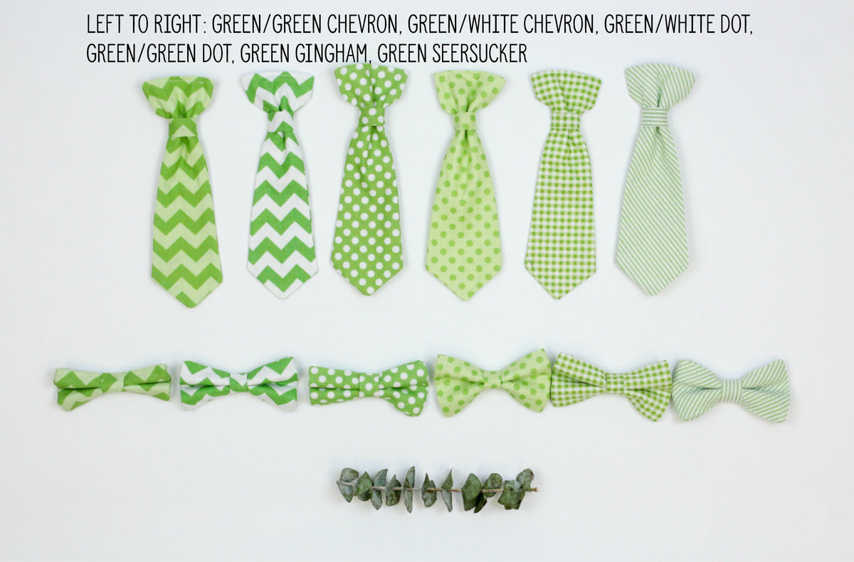 Cuddle Sleep Dream Ties Green Snap-On Tie