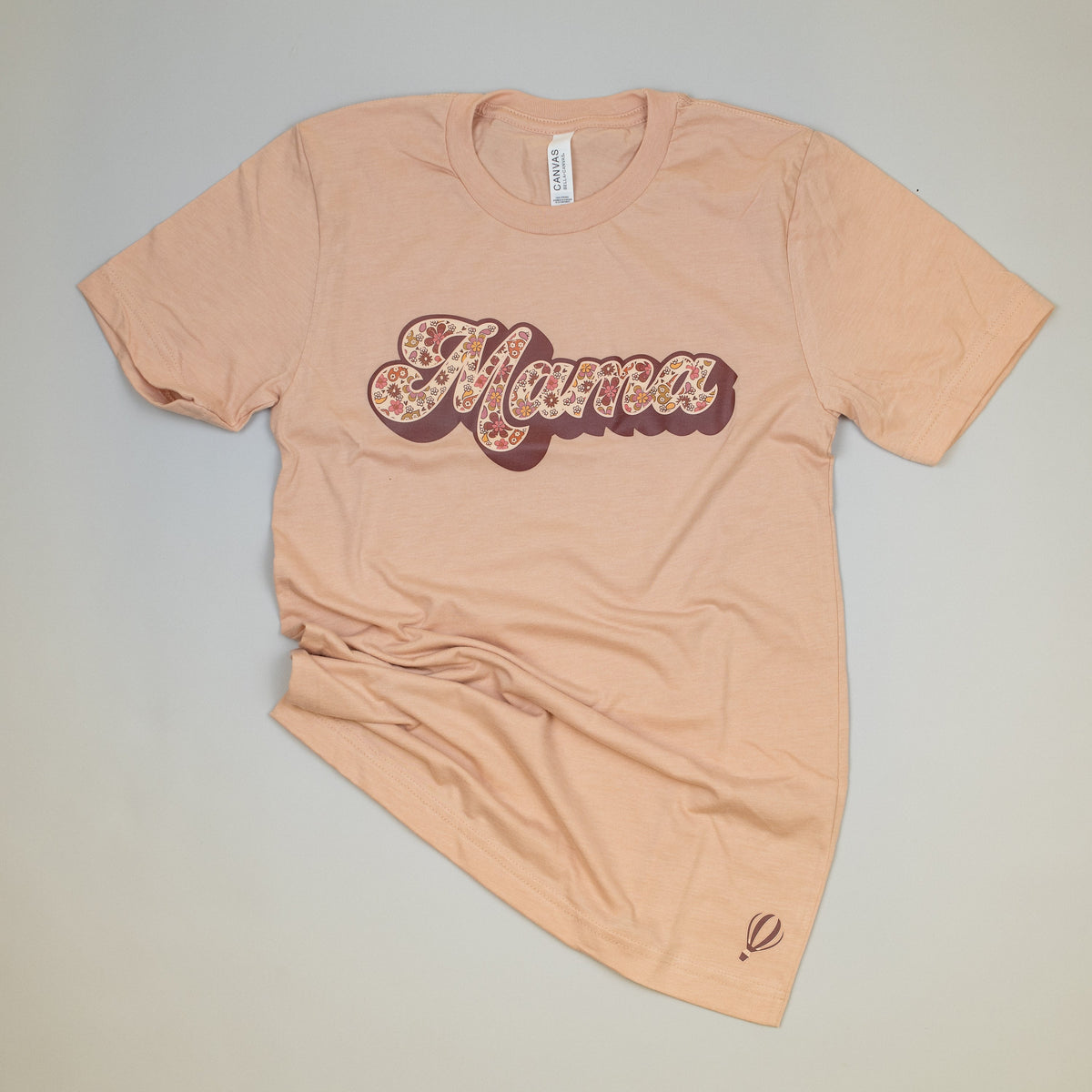 Cuddle Sleep Dream Groovy Mama GRAPE | Peach Unisex Tshirt