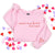Cuddle Sleep Dream Heart on My Sleeve | Pink Sweatshirt