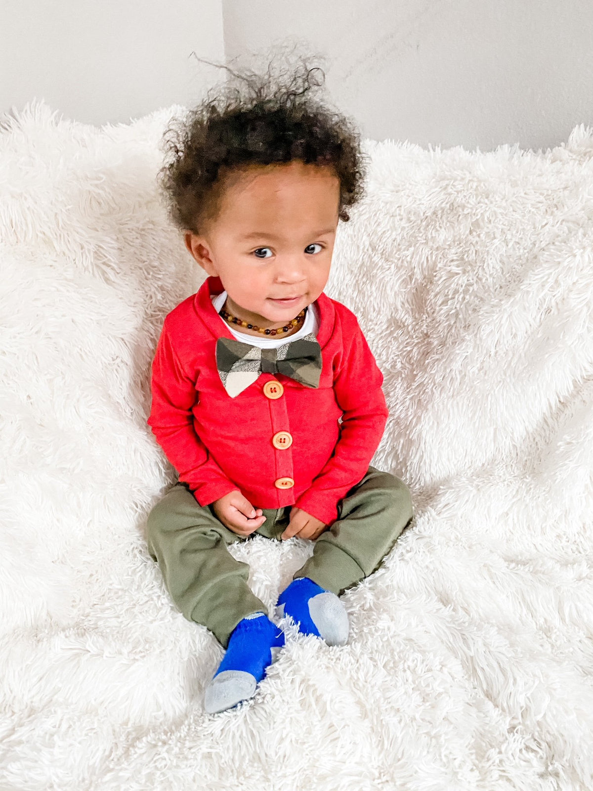 Cuddle Sleep Dream Cardigan Heathered Red Cardisuit