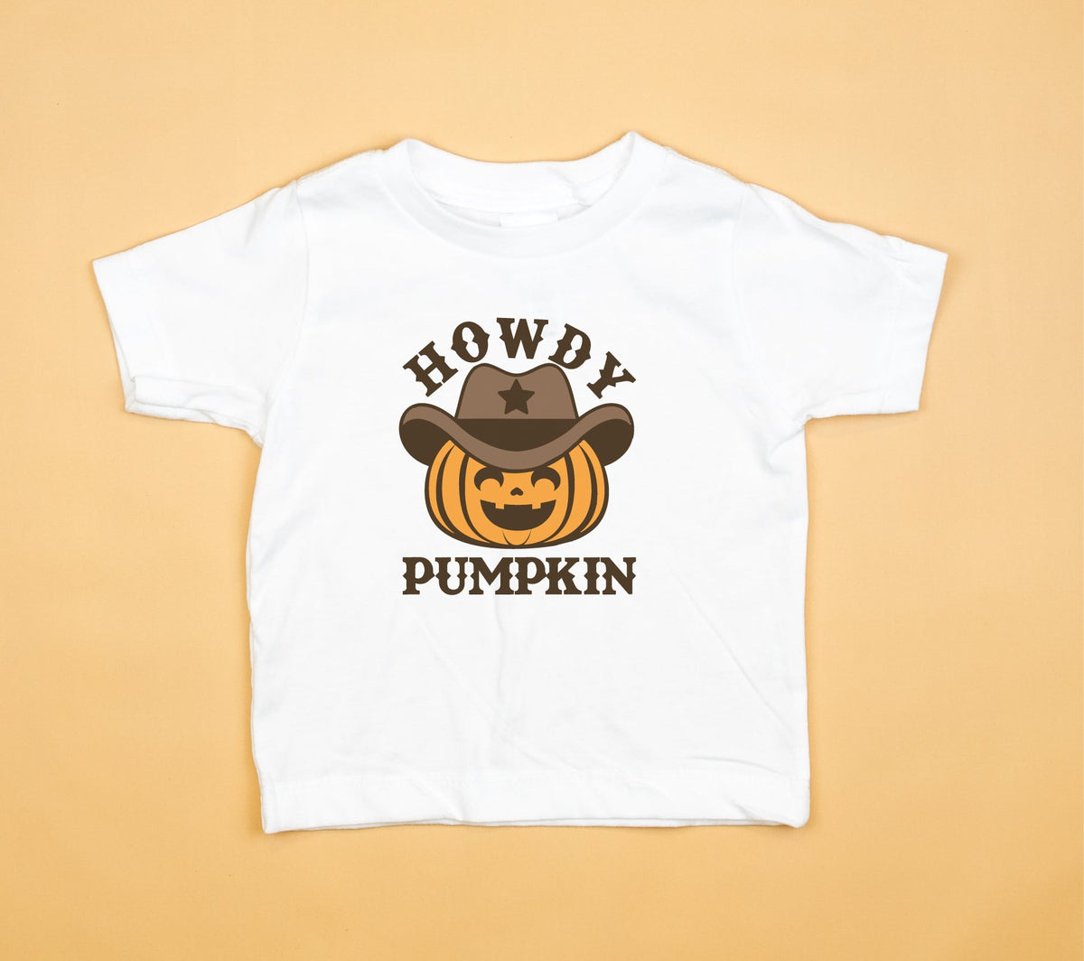 Cuddle Sleep Dream Howdy Pumpkin | White Tshirt