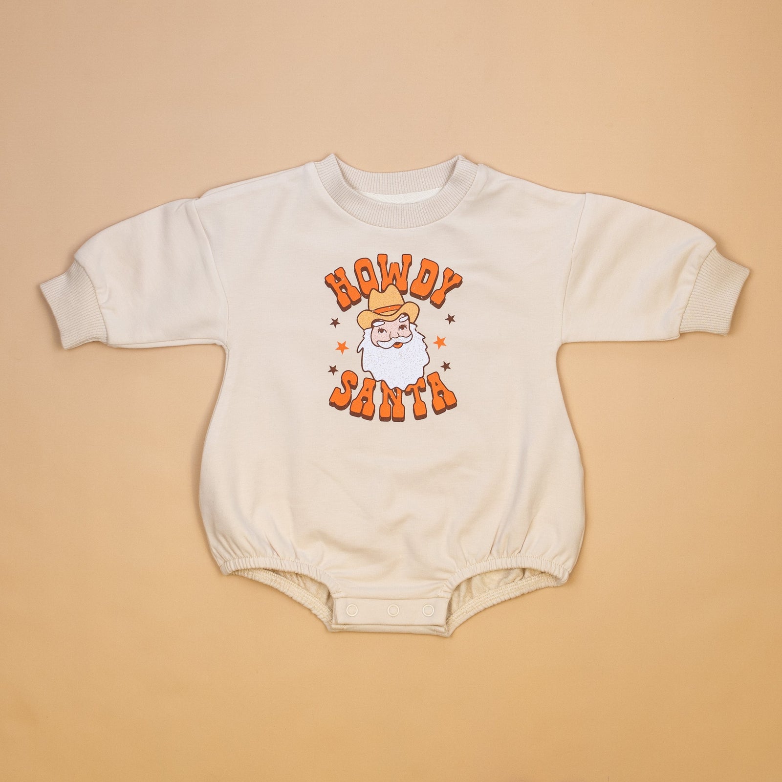 Cuddle Sleep Dream Howdy Santa | Sweater Romper