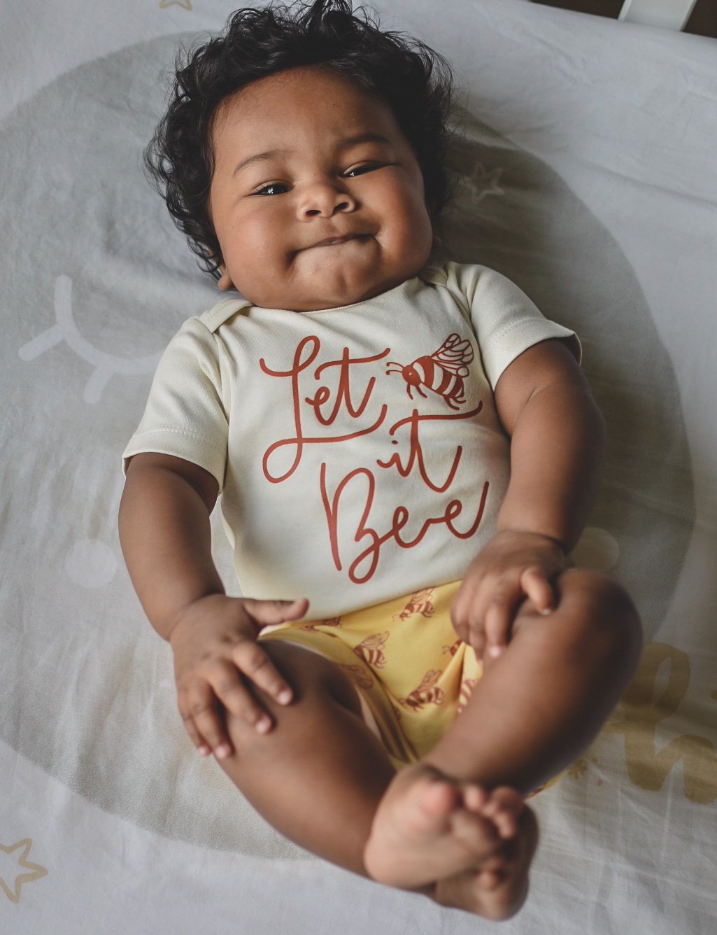 Cuddle Sleep Dream Let it Bee Bodysuit