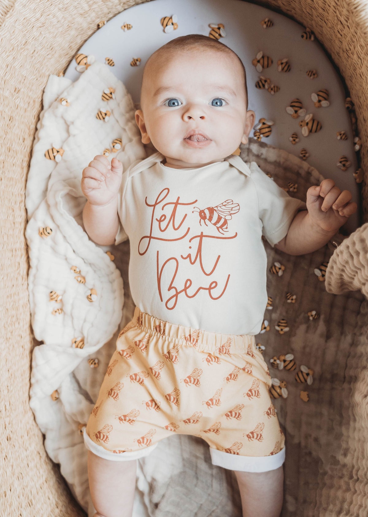 Cuddle Sleep Dream Let it Bee Bodysuit