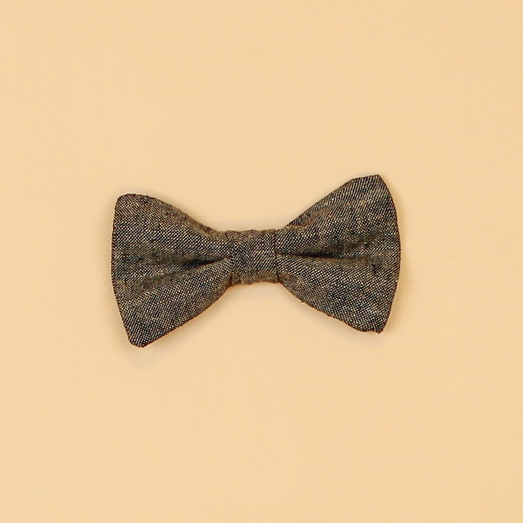 Cuddle Sleep Dream Ties Linen Snap-On Bow Ties