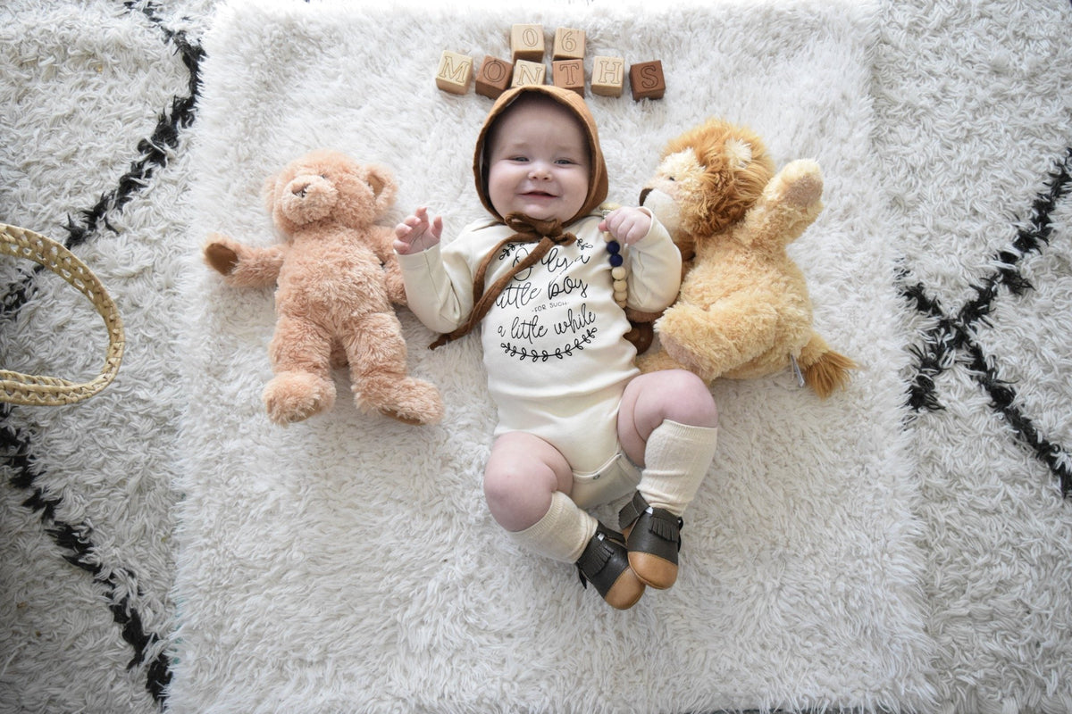 Cuddle Sleep Dream Little Boy Onesie