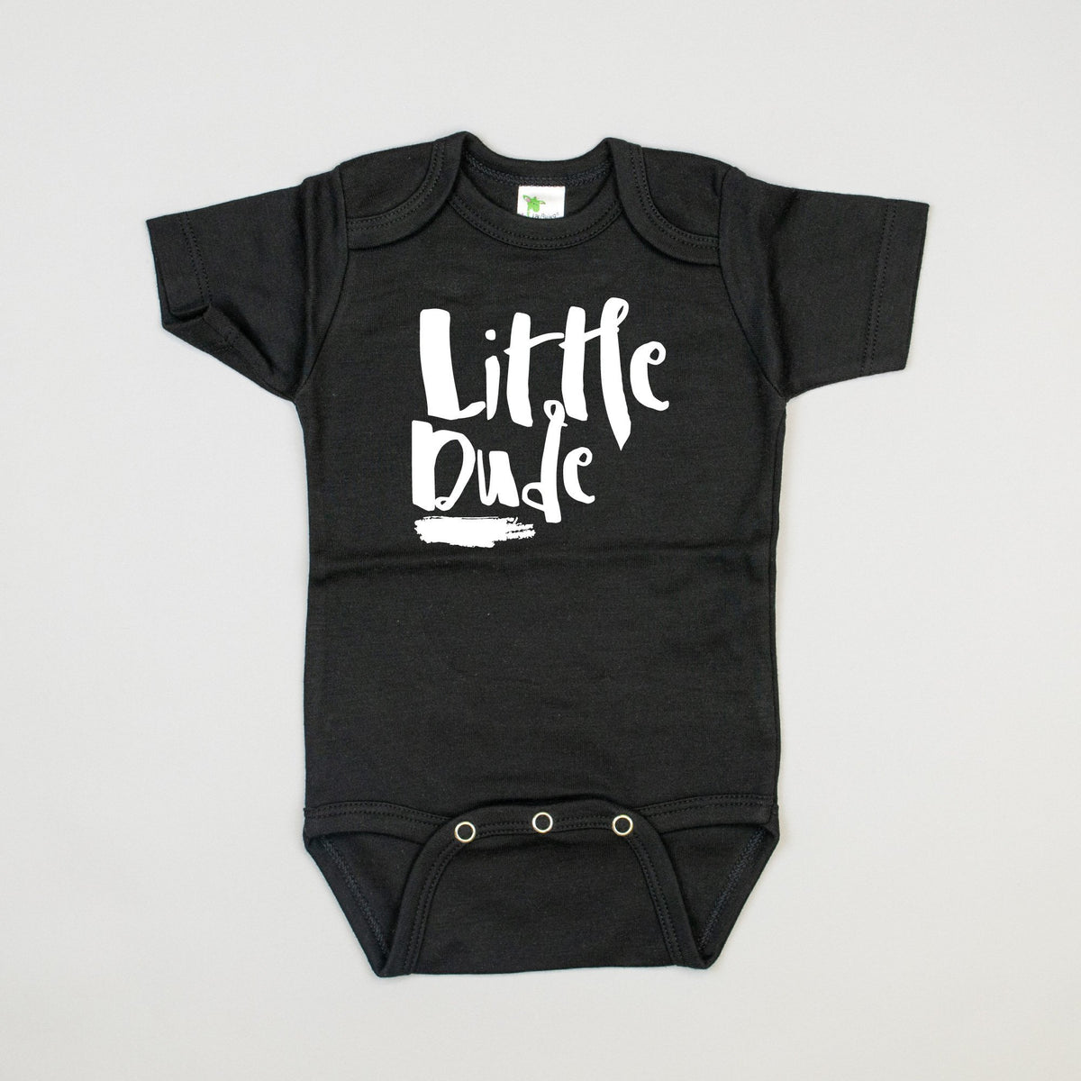 Cuddle Sleep Dream Little Dude Onesie (not new)| Black
