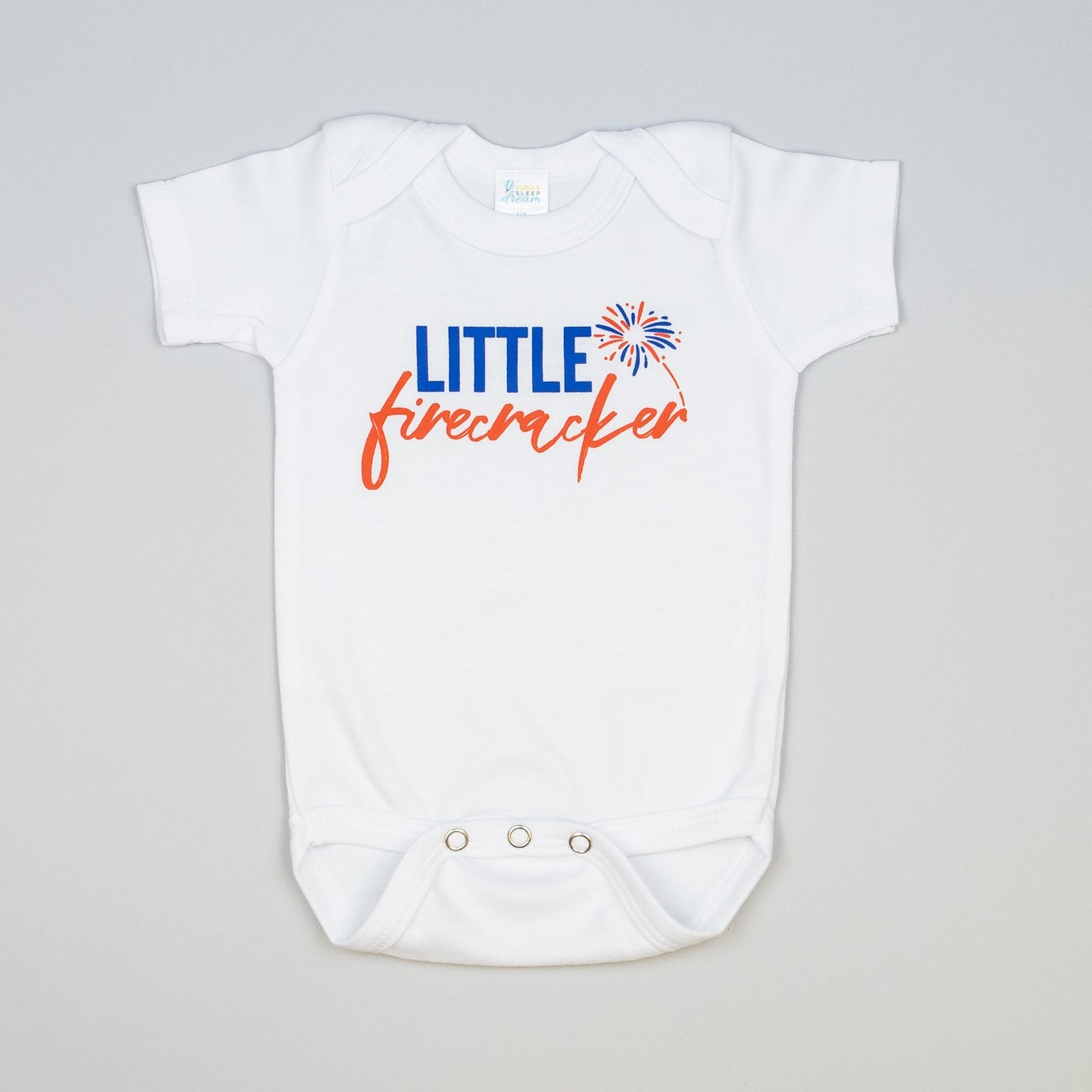 Cuddle Sleep Dream Little Firecracker Bodysuit