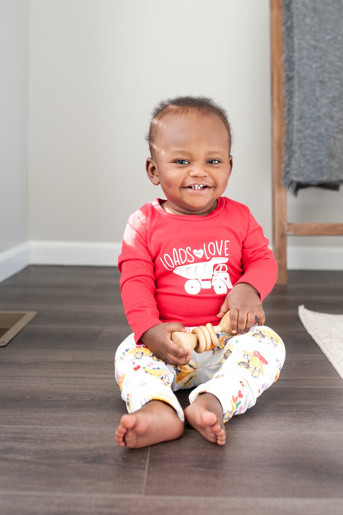 Cuddle Sleep Dream Graphic Tee Loads of Love | Red Tshirt