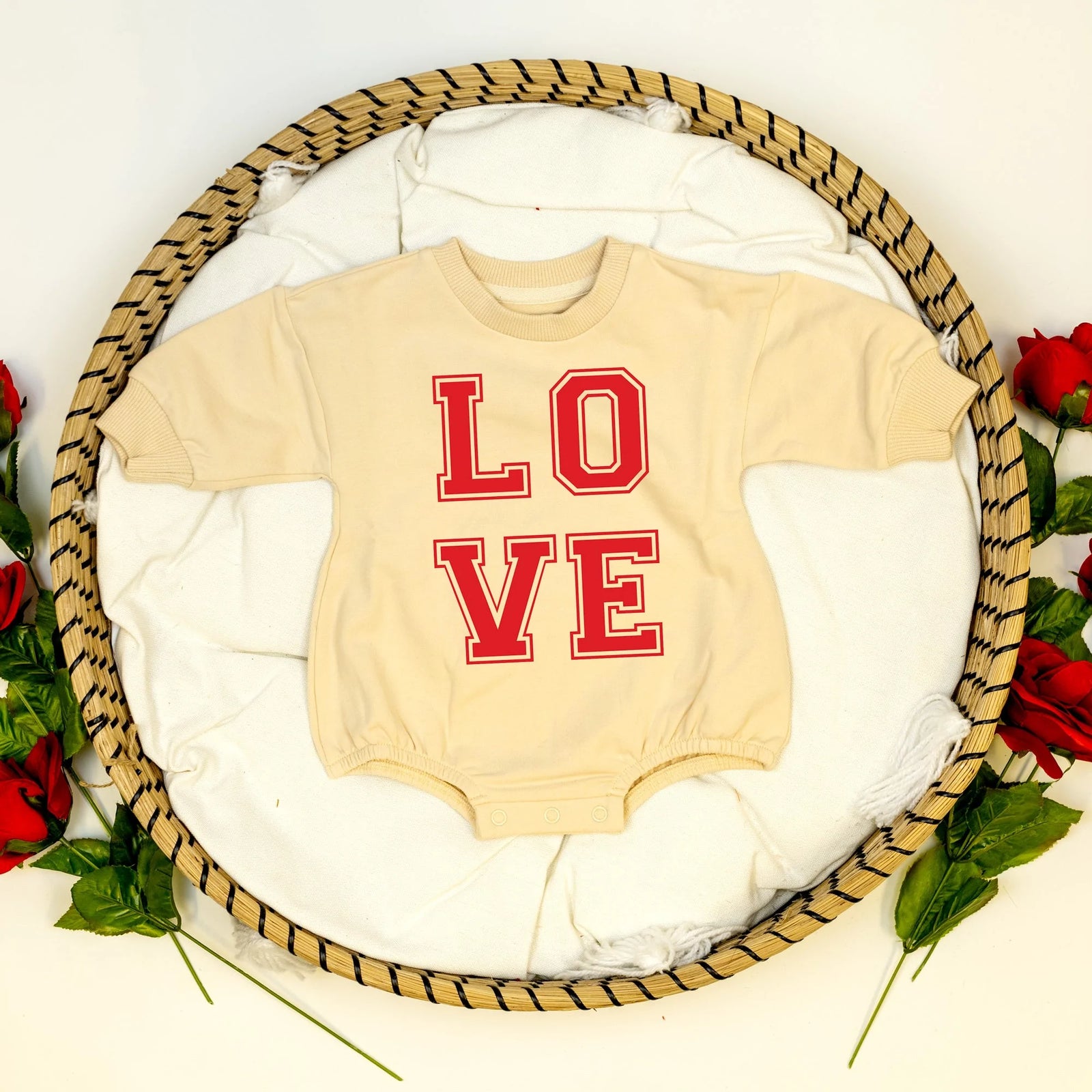 Cuddle Sleep Dream LOVE | Sweater Romper