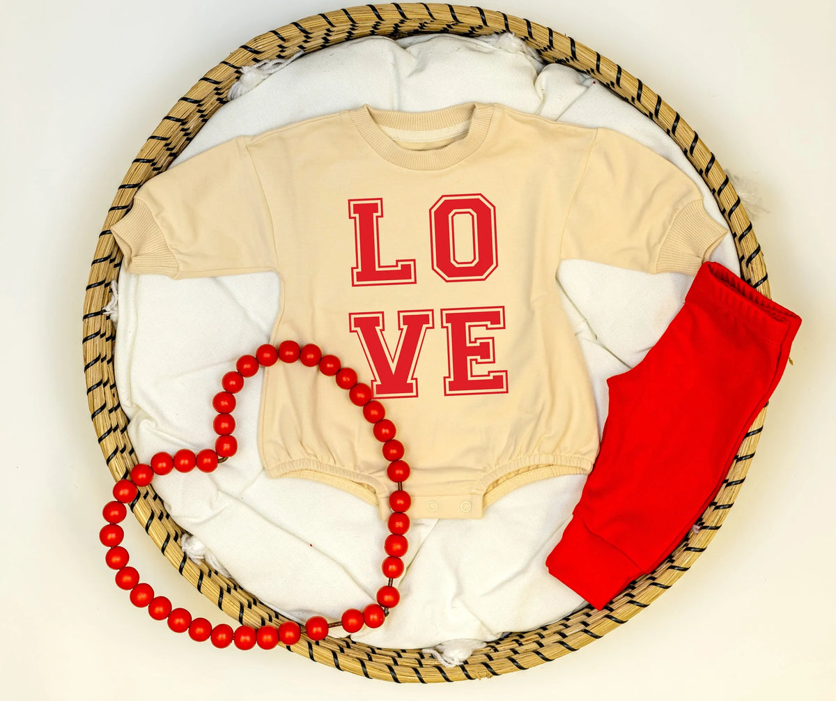 Cuddle Sleep Dream LOVE | Sweater Romper