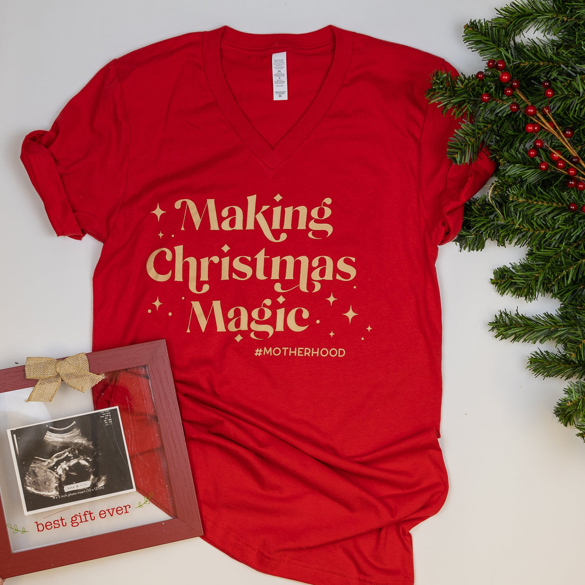 Cuddle Sleep Dream Making Christmas Magic | Adult Tshirt