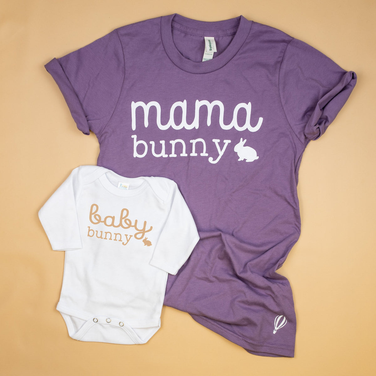 Cuddle Sleep Dream Mama Bunny | Purple Unisex Tshirt