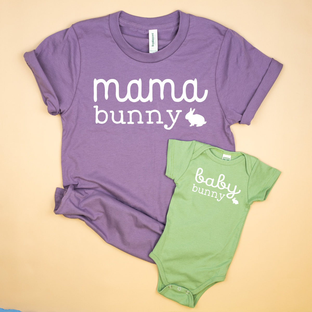 Cuddle Sleep Dream Mama Bunny | Purple Unisex Tshirt