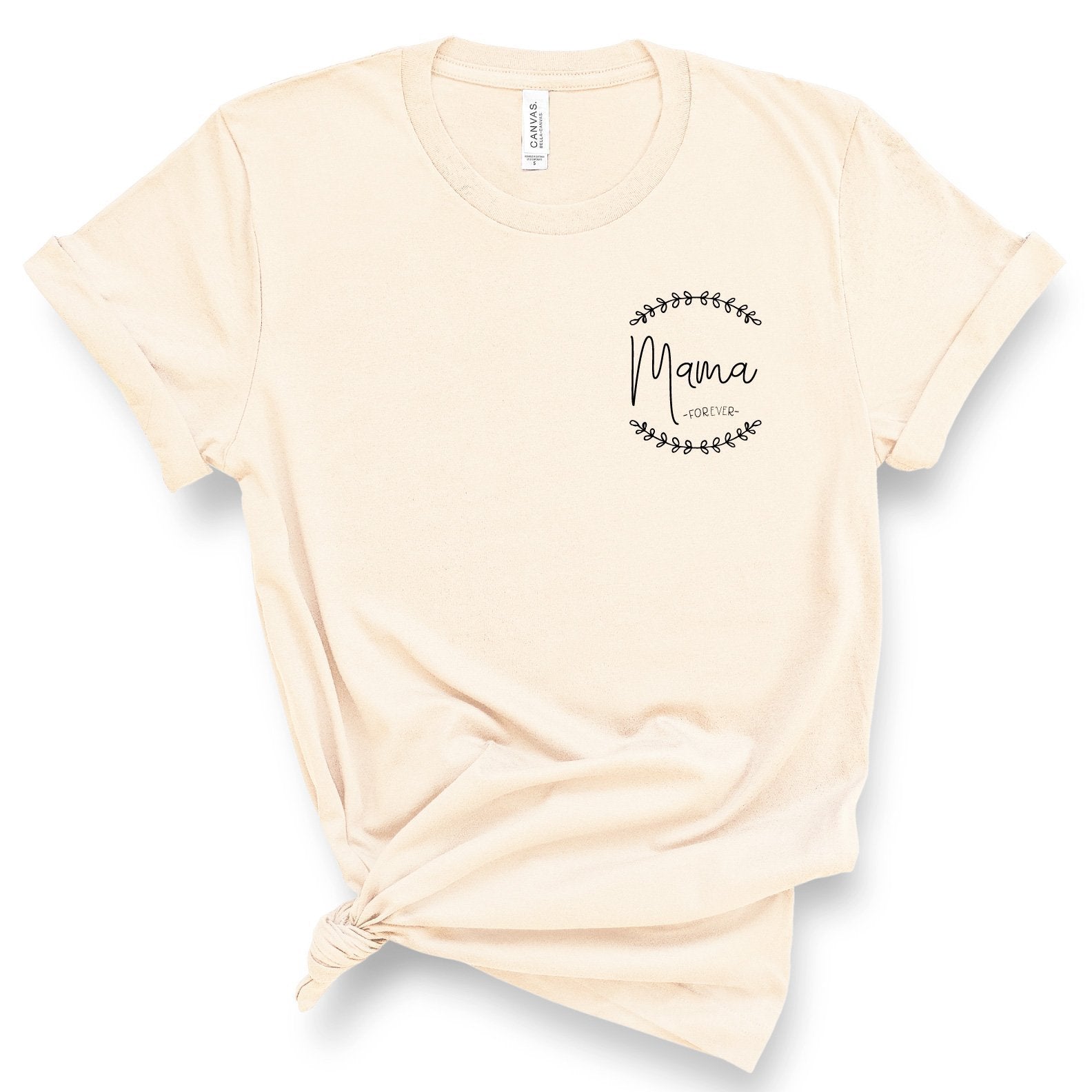 Cuddle Sleep Dream Mama Forever | Natural Tshirt