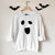 Cuddle Sleep Dream Adult Tees Mama Ghost | White Sweatshirt