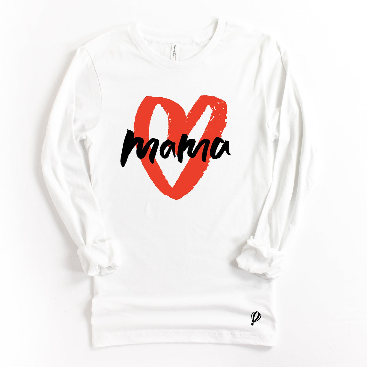 Cuddle Sleep Dream Mama &amp; Heart on White Tshirt