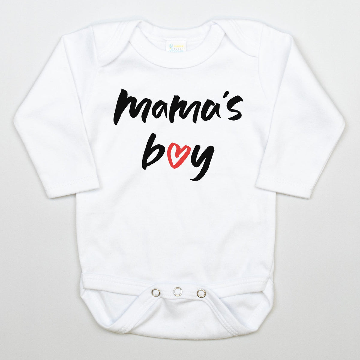 Cuddle Sleep Dream Mama&#39;s Boy | White Bodysuit
