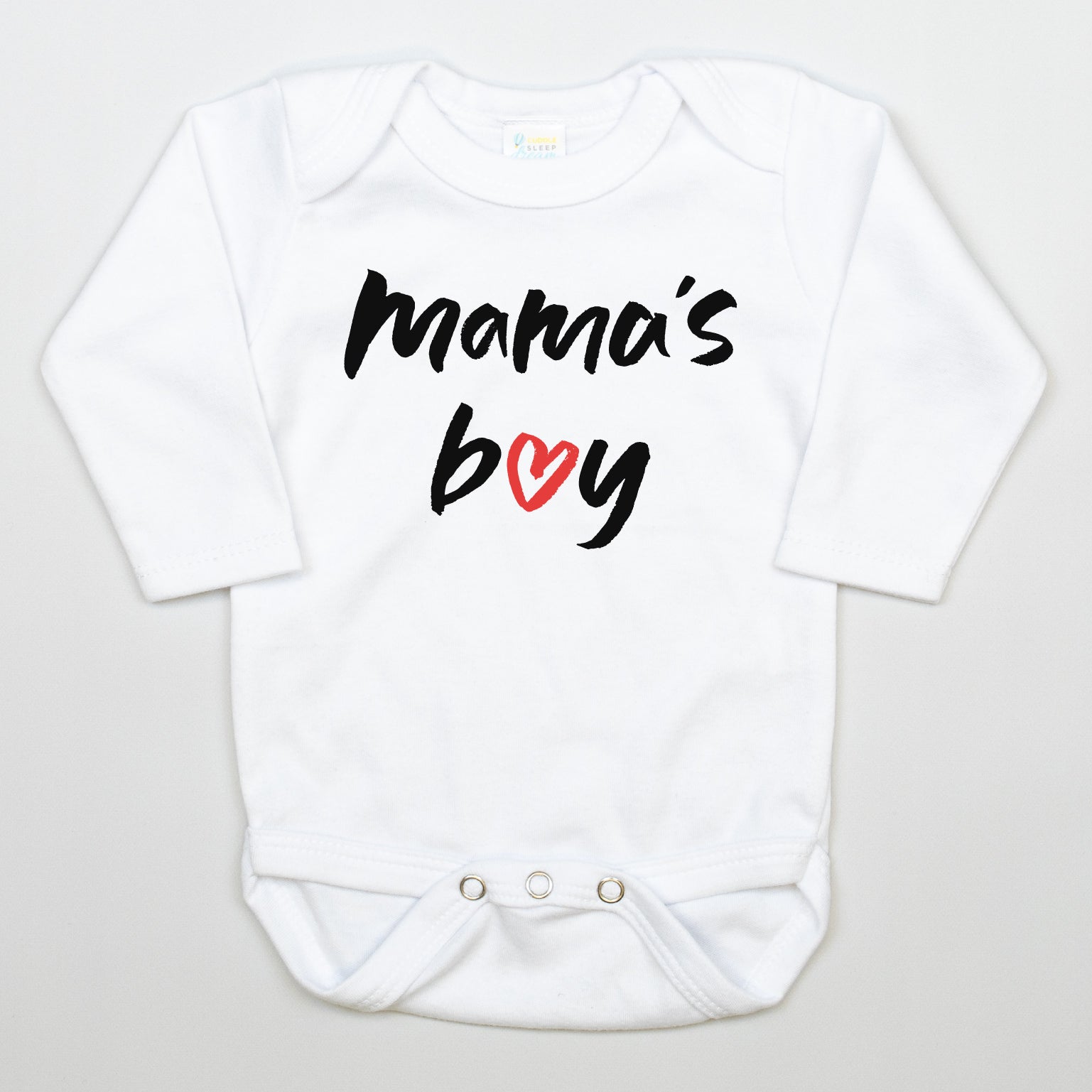 Cuddle Sleep Dream Mama's Boy | White Bodysuit