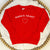 Cuddle Sleep Dream Mama's Heart | Red Fleece Sweatshirt