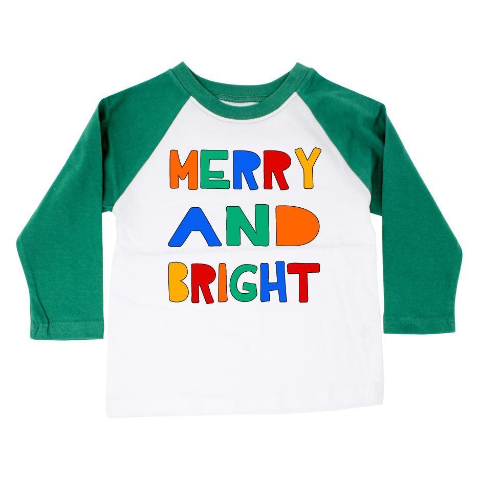 Cuddle Sleep Dream Merry &amp; Bright | GREEN Raglan | Onesie or Tee
