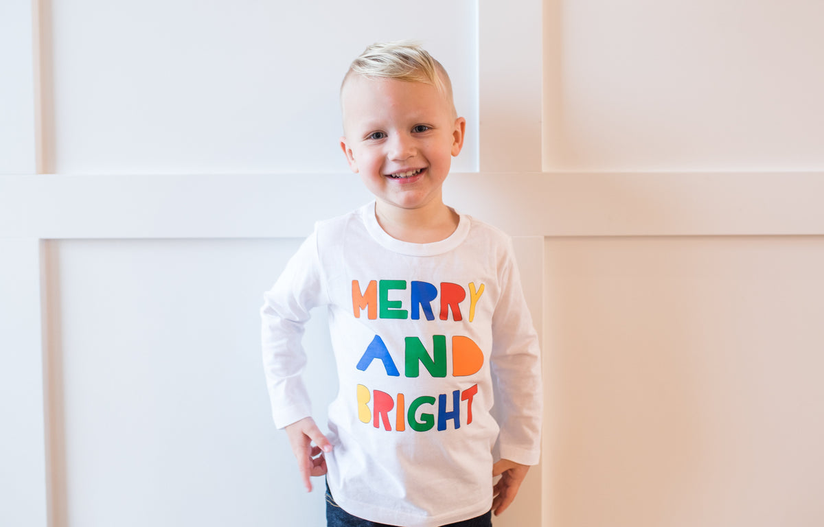 Cuddle Sleep Dream Merry &amp; Bright | White Tshirt