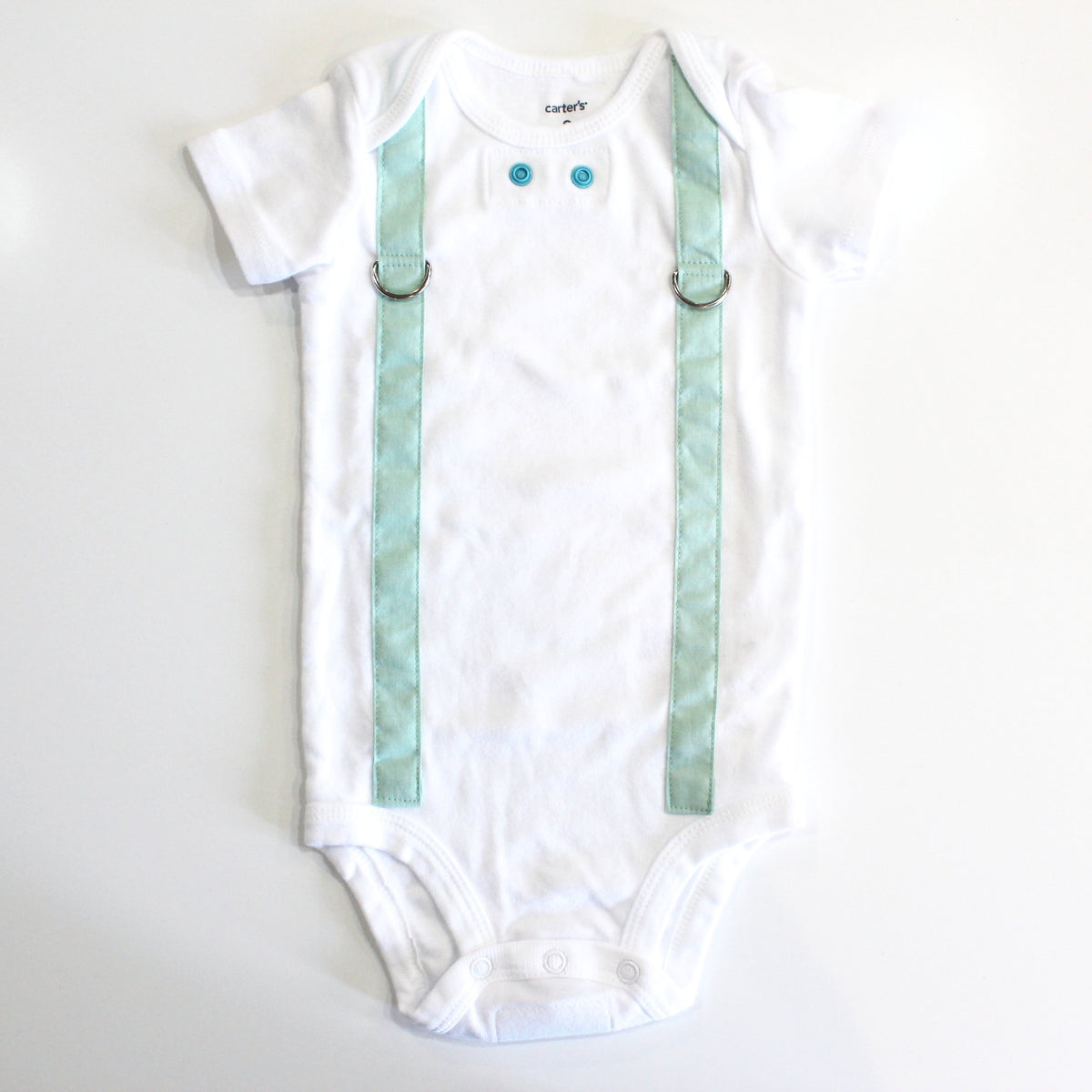 Mint Suspenders - Onesie or Tshirt