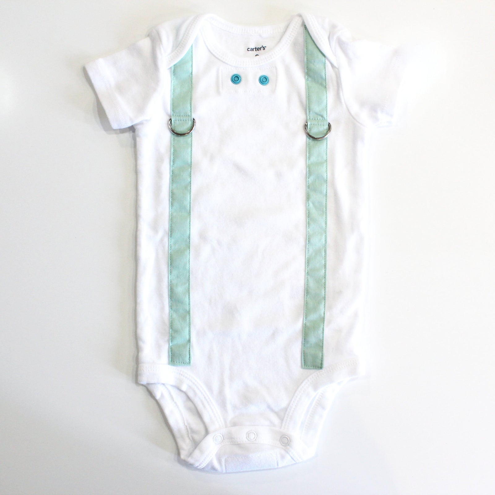 Mint Suspenders - Onesie or Tshirt