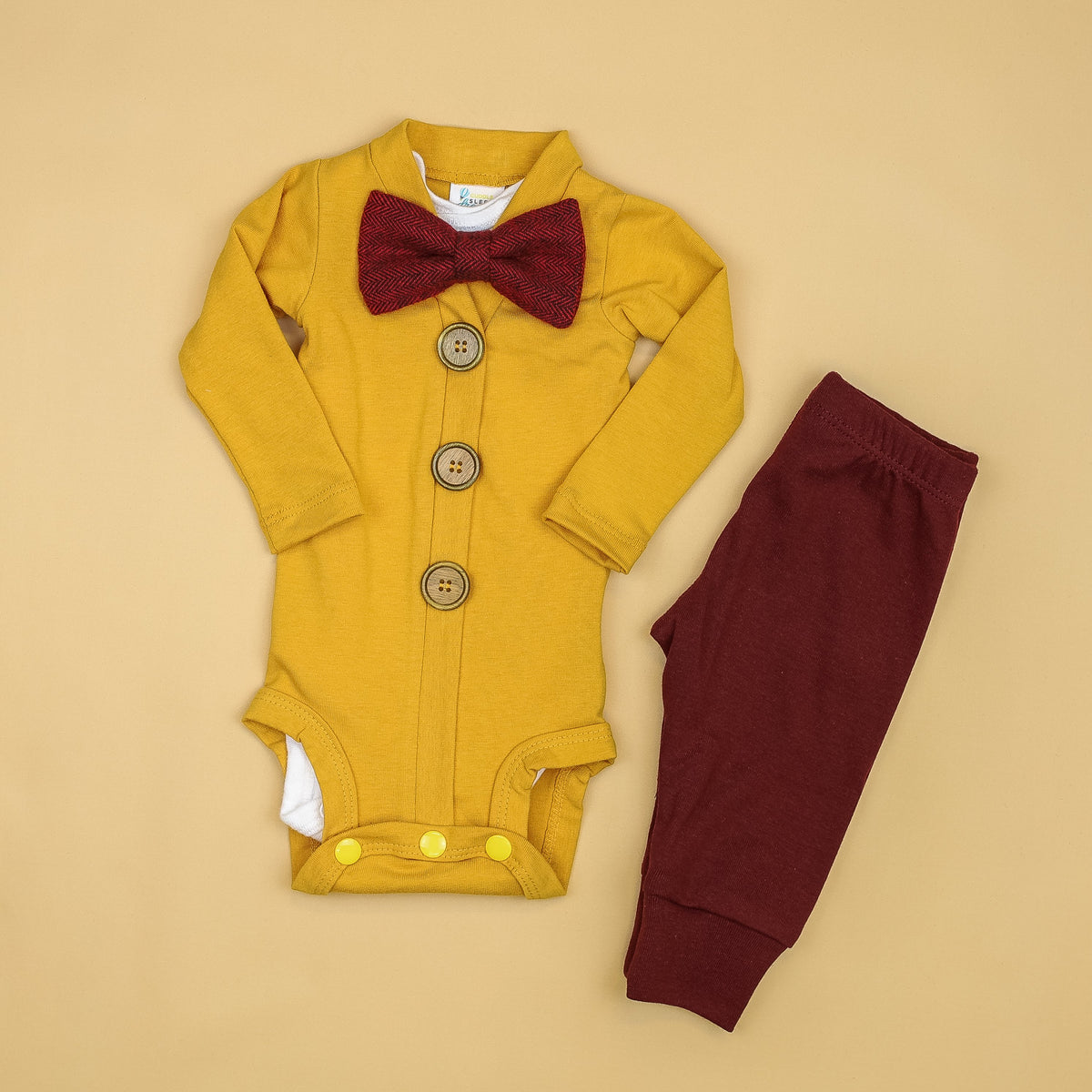Mustard Cardisuit (9m)