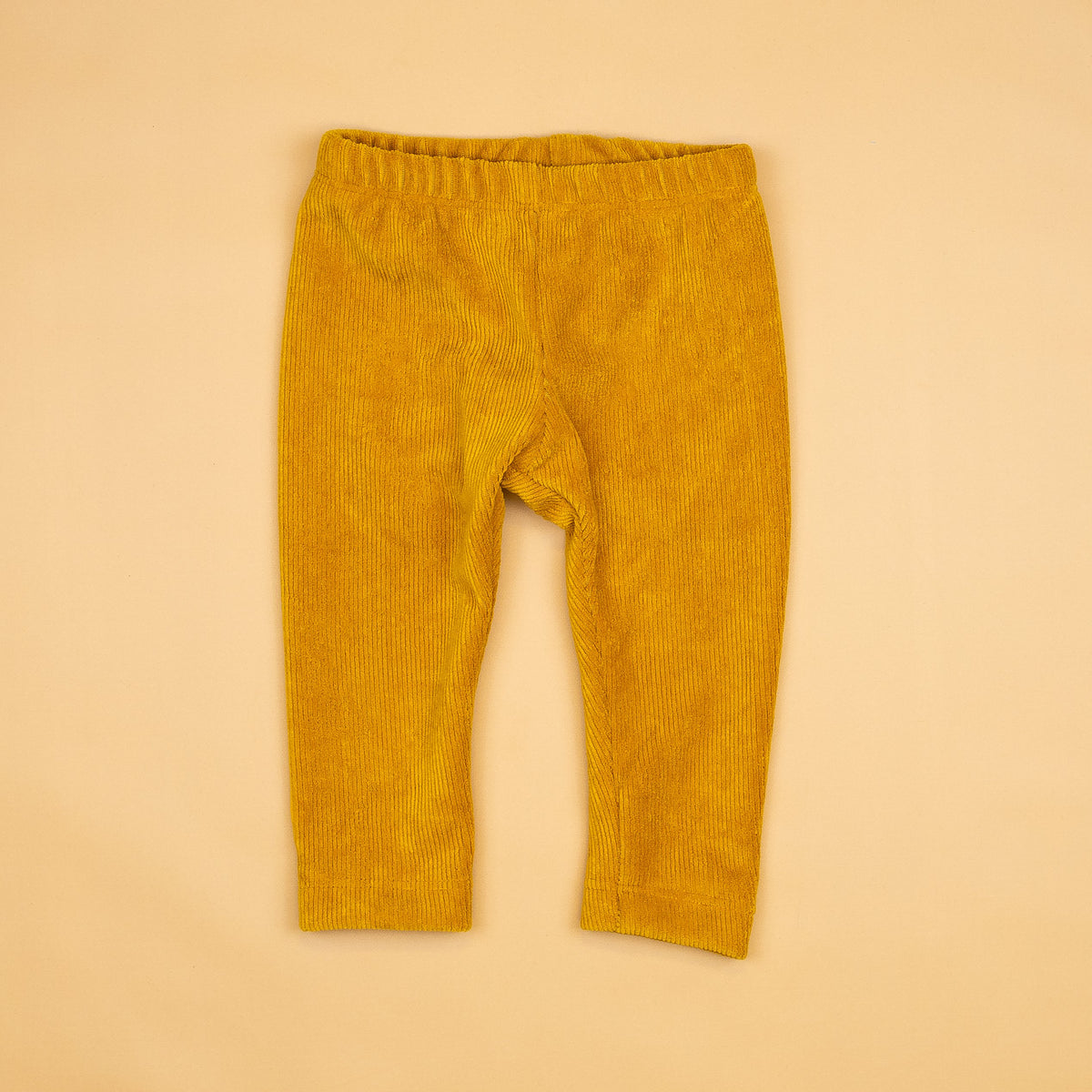 Cuddle Sleep Dream Slim Joggers Mustard Corduroy Slim Joggers