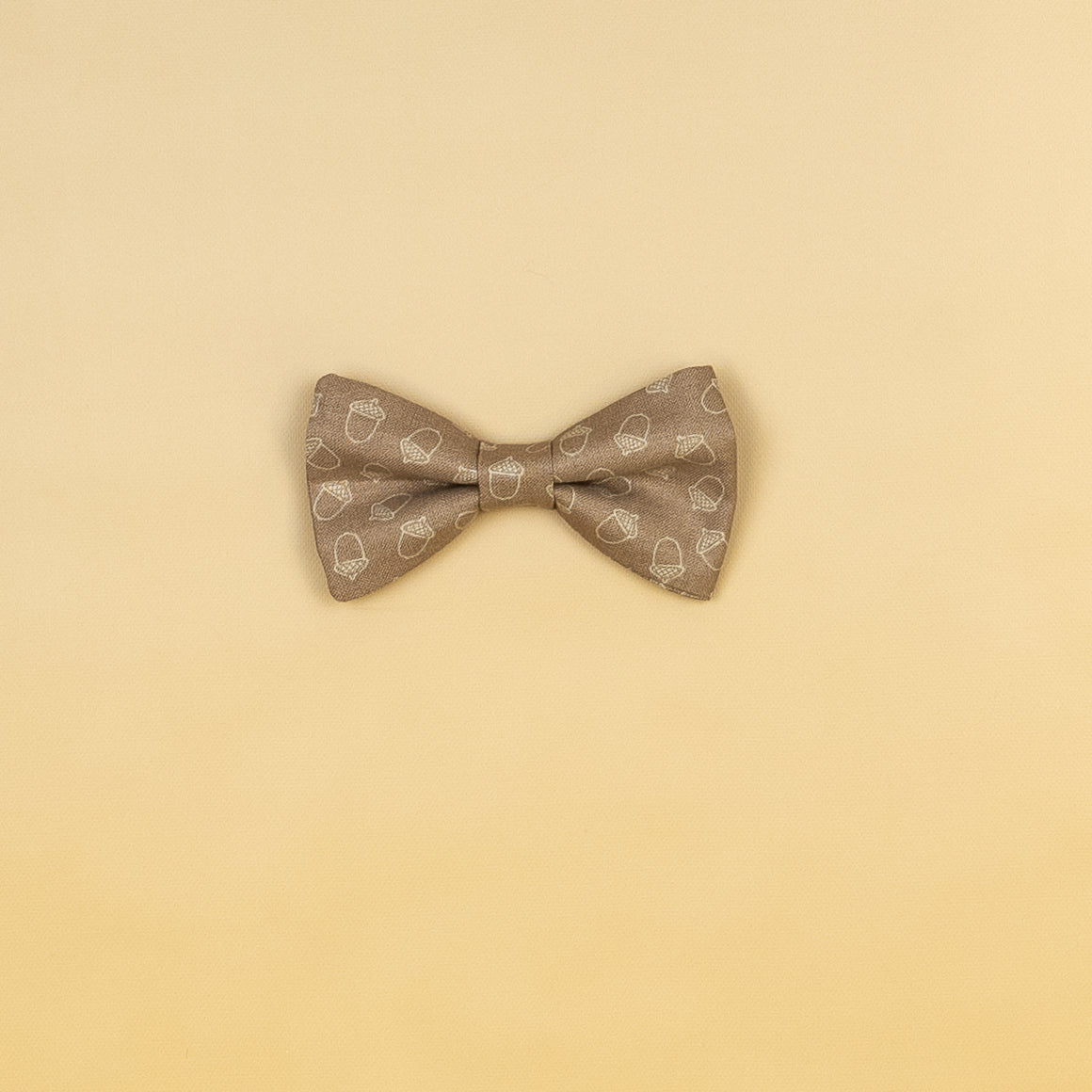 Cuddle Sleep Dream Ties Mustard Sketch Bowtie
