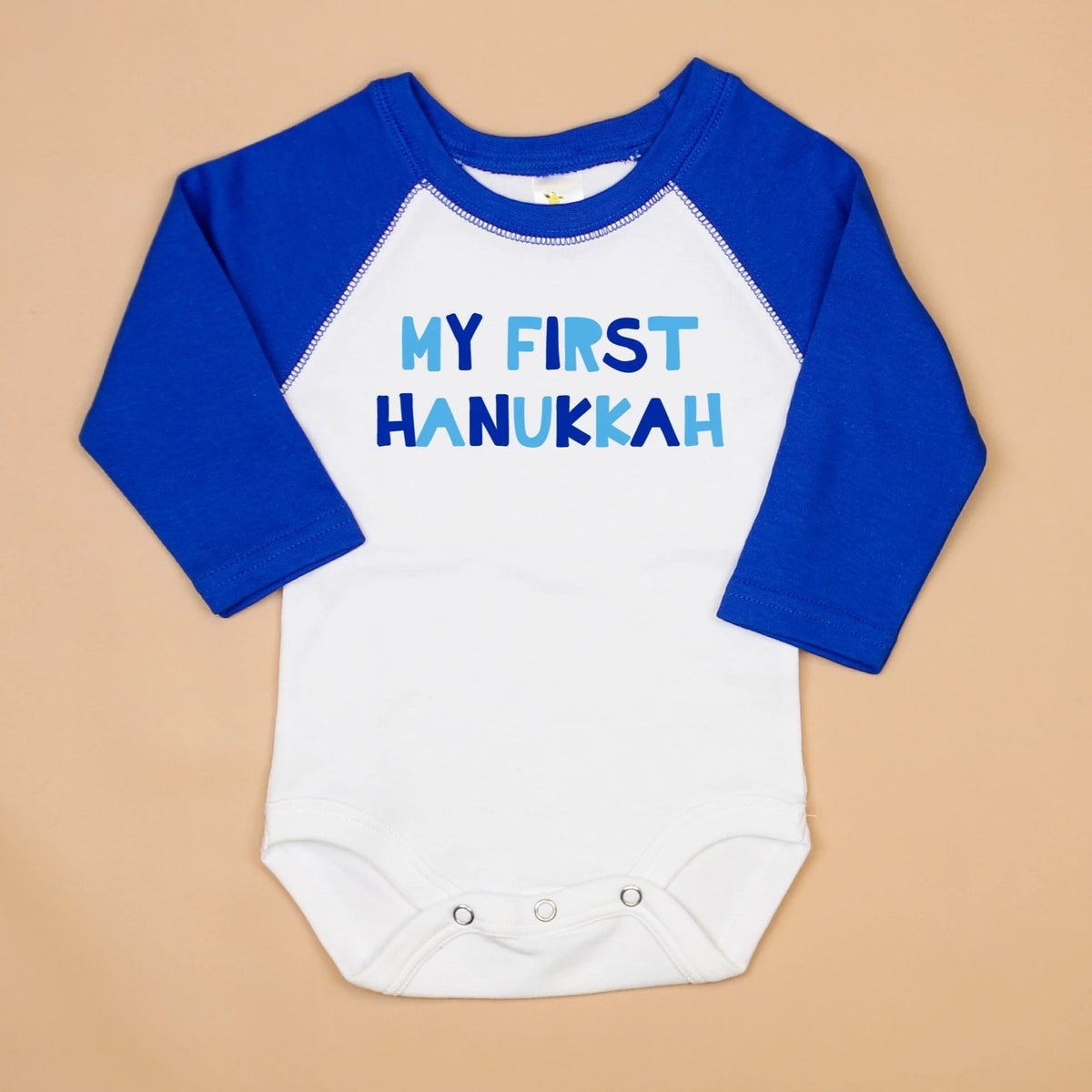 My First Hanukkah | Blue Raglan