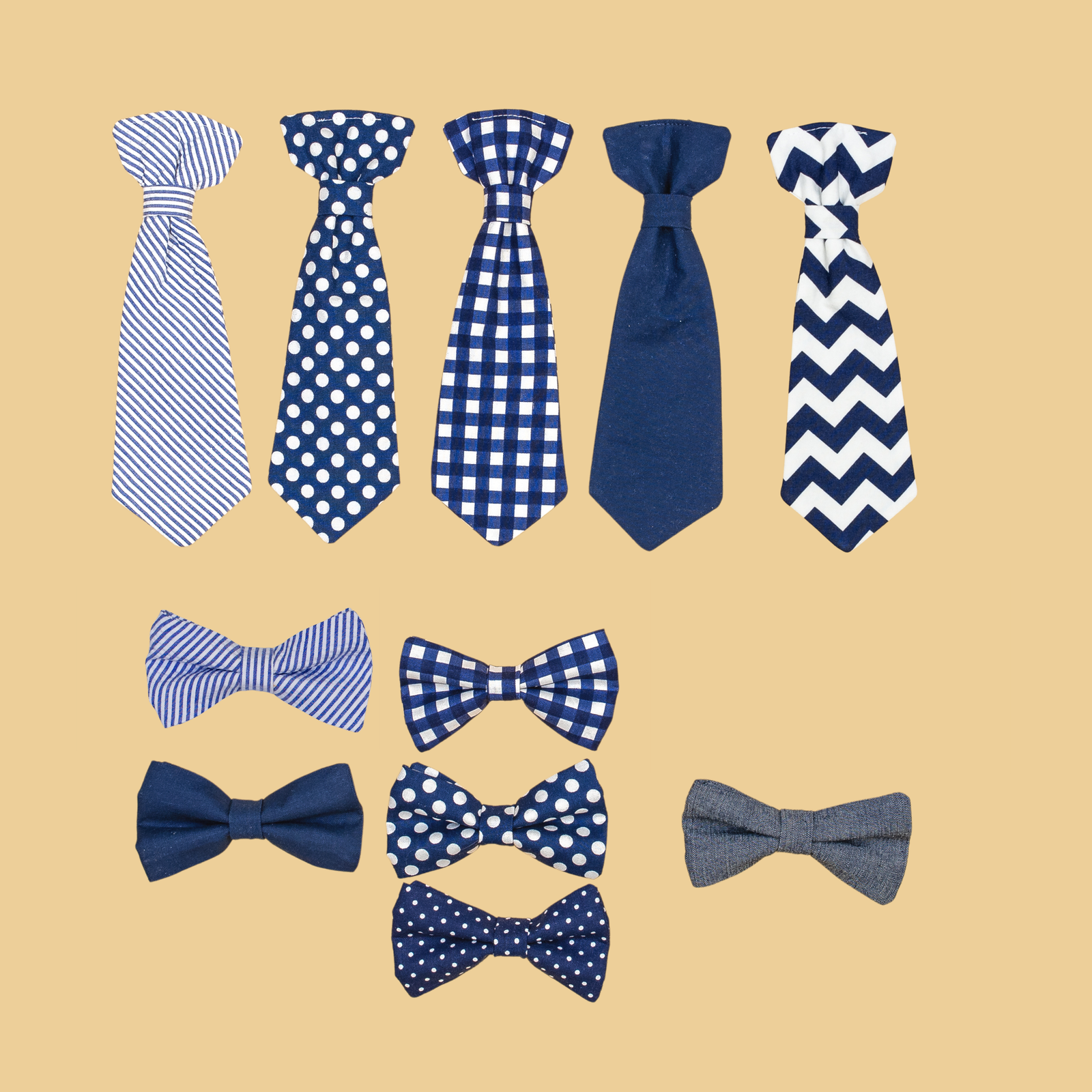 Cuddle Sleep Dream Ties Navy Snap-On Tie