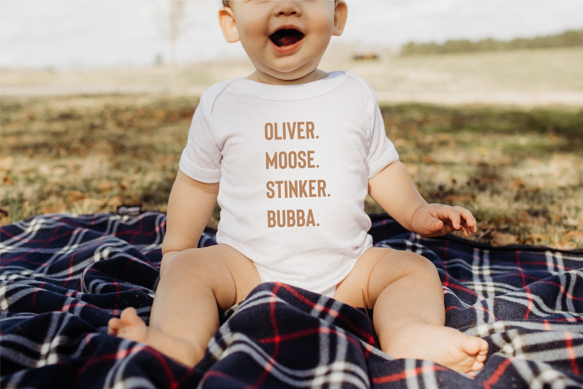 Cuddle Sleep Dream Nicknames | White Bodysuit