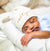 Cuddle Sleep Dream Knot Hat Small (0-3m) Oatmeal French Terry Knot Hat
