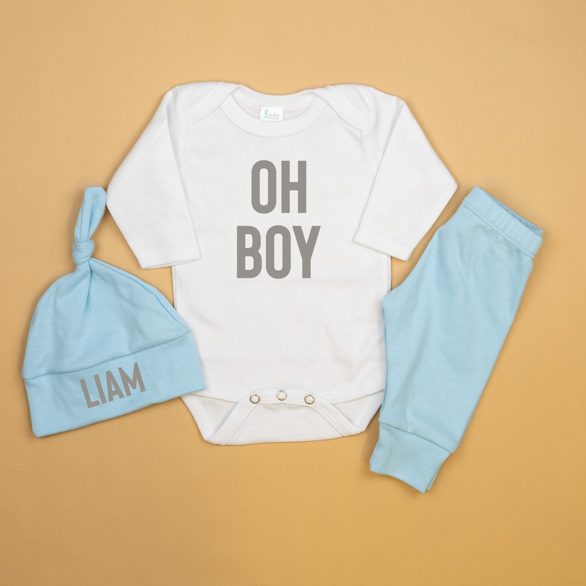 Cuddle Sleep Dream Oh Boy in Gray Bodysuit