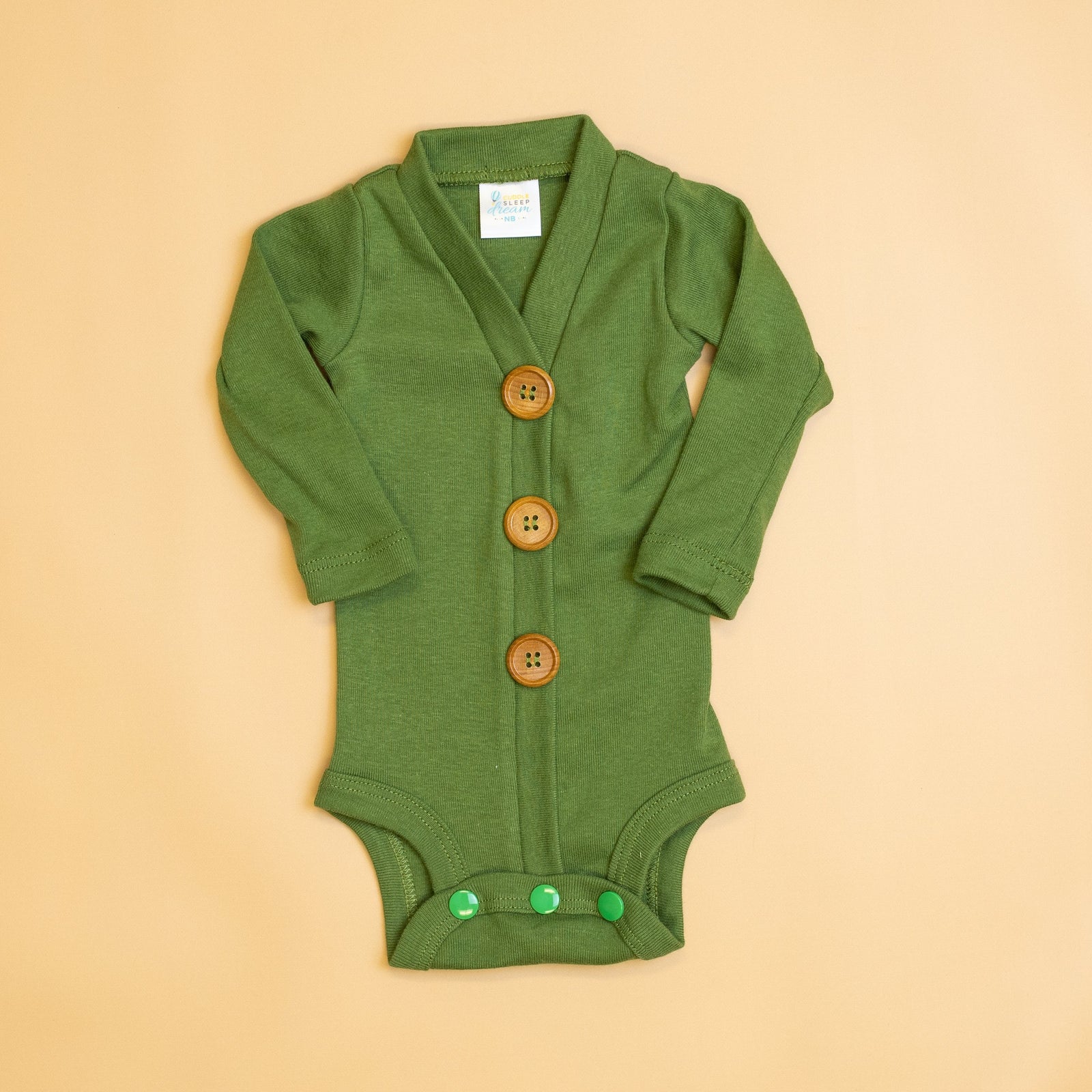 Cuddle Sleep Dream Cardisuit Olive Cardisuit