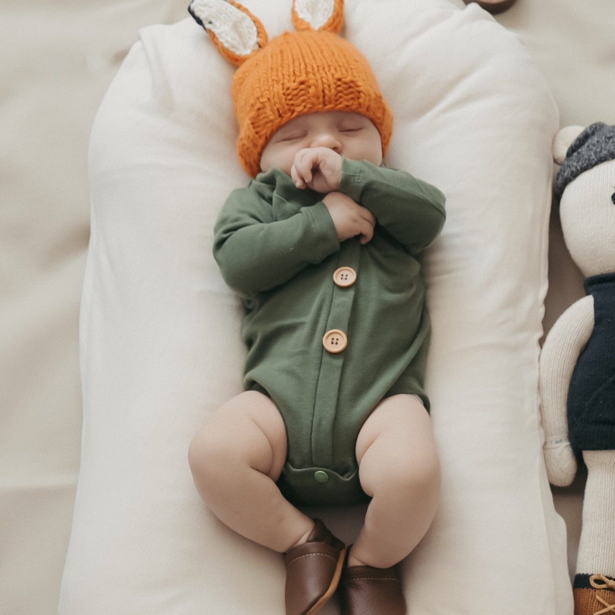 Cuddle Sleep Dream Cardisuit Olive Cardisuit