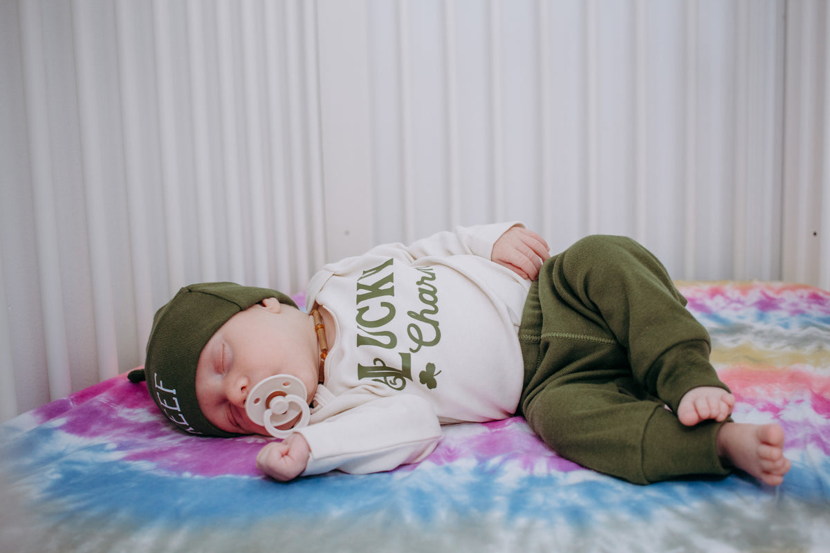 Cuddle Sleep Dream Classic Pants Olive Classic Baby Pants