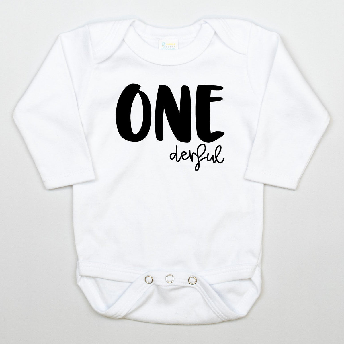 Cuddle Sleep Dream ONEderful 1st Birthday Onesie