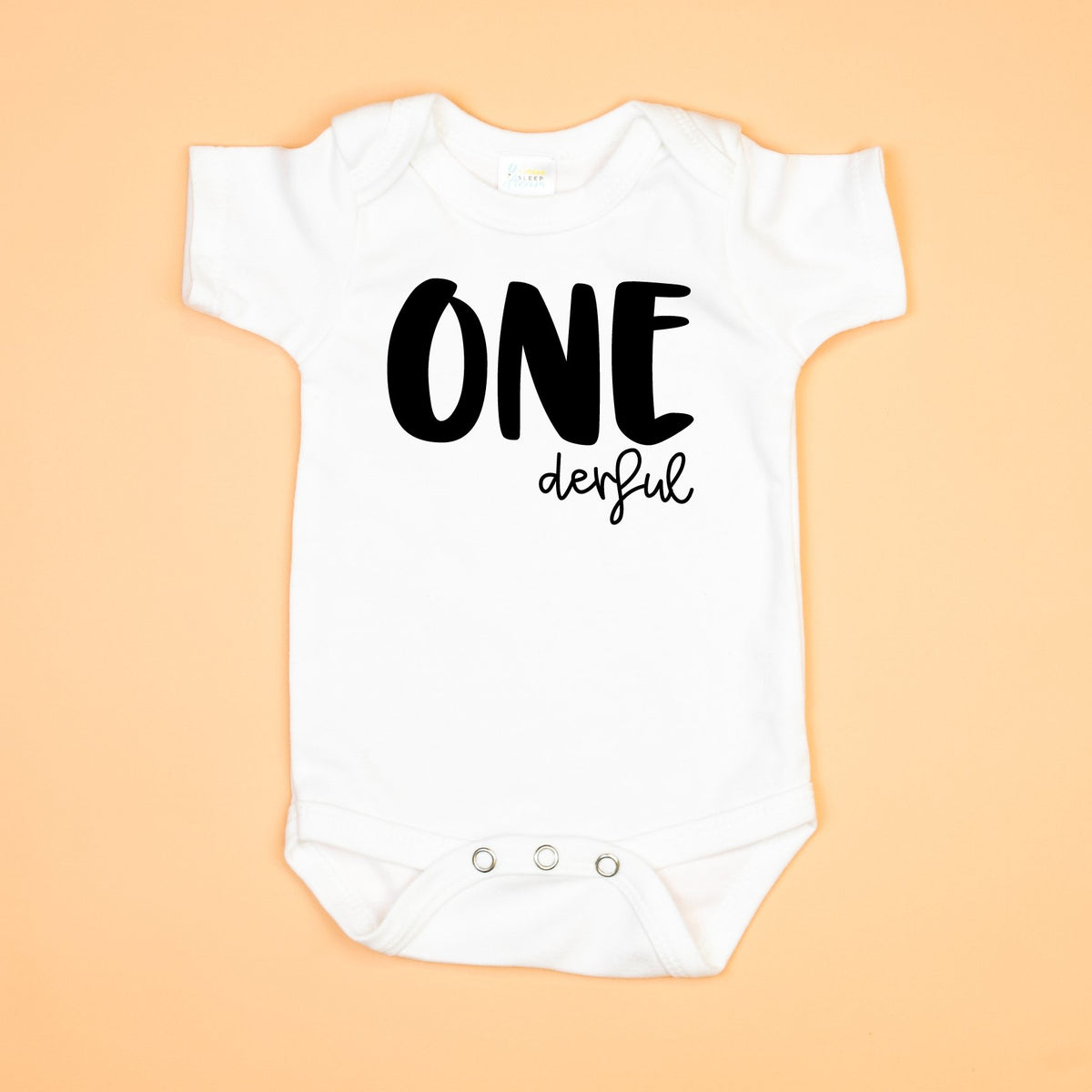 Cuddle Sleep Dream ONEderful 1st Birthday Onesie